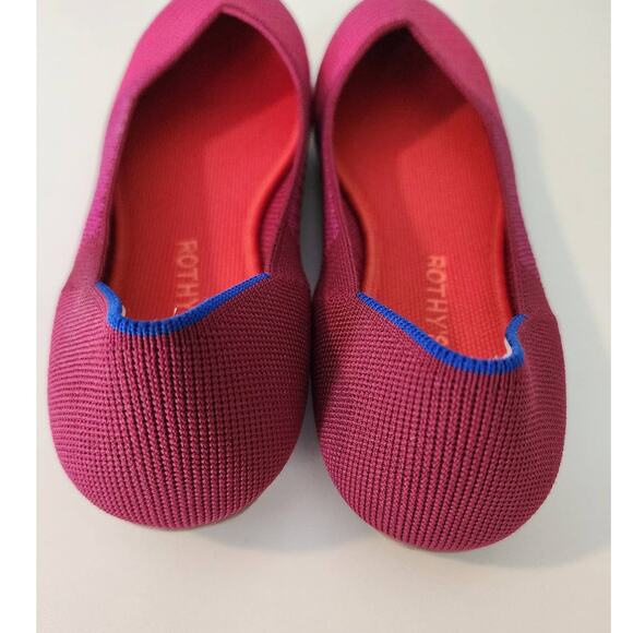 Rothy's Pomegranate Pop Flats Size 10.5 - Picture 4 of 7